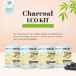 Kera Professional Bamboo Charcoal Facial Eco Kit